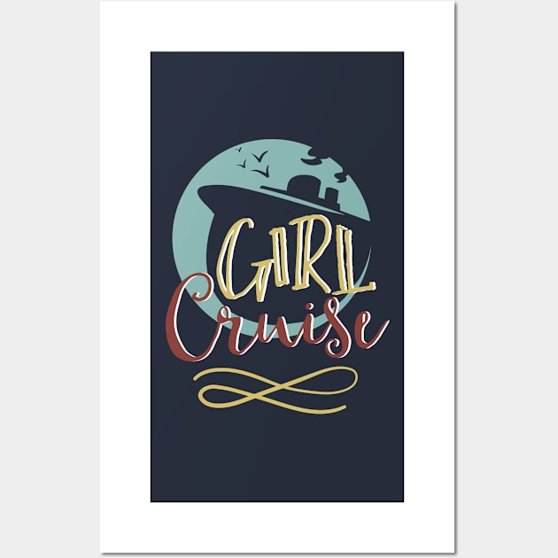 Girl Cruise Wall Art by MinnieWilks